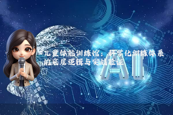 儿童体能训练馆:科学化训练体系的底层逻辑与实战验证